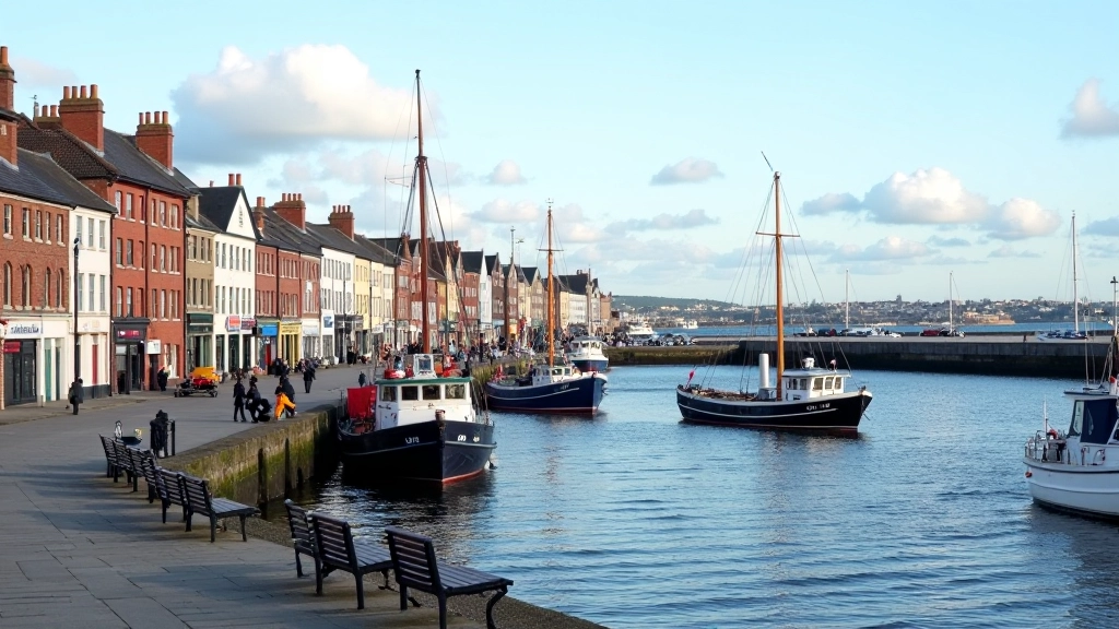 Dublin Harbour Pier Walk